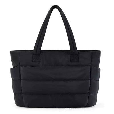 Cozy Puffer Winter Tote Bag