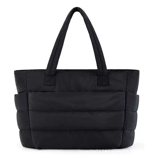 Cozy Puffer Winter Tote Bag