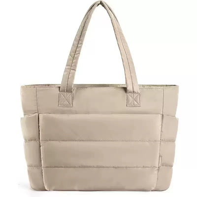 Cozy Puffer Winter Tote Bag