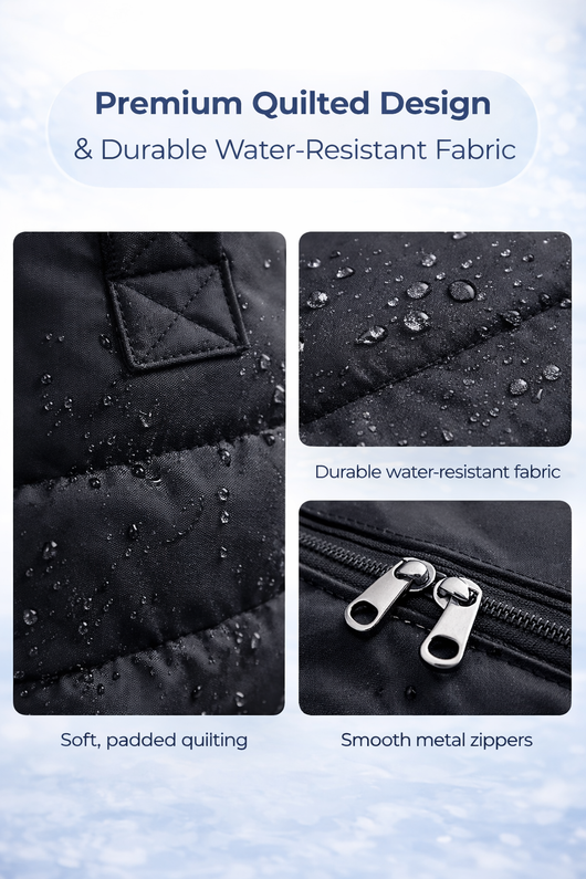 Cozy Puffer Winter Tote Bag